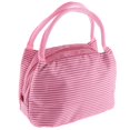 thumbnail image 1 of Bolsa de almuerzo con aislamiento de rayas, caja de transporte para picnic, bolsa de almuerzo portátil térmica Rosado Macarena Bolsa de almuerzo aislada, 1 of 8