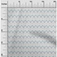 thumbnail image 1 of oneOone Tissu en Mousseline de Soie Chevrontriangle & Carré Imprimé Géométrique BTY 42 Pouces de Large, 1 of 1