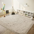 thumbnail image 5 of 6x9 Area Rug for Living Room: Fluffy Shag Soft Washable Rugs Large Fuzzy Plush Indoor Carpet for Bedroom Nursery Playroom Kids Girls Boys Room (Camel, 6'x9'), 5 of 8