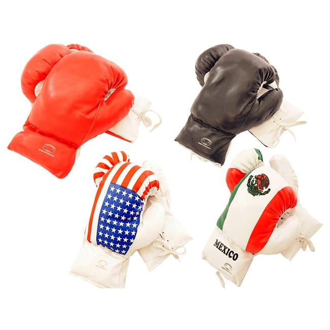 18 oz Boxing Gloves In 4 Different Styles with Vinyl Leather Walmart