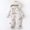 05White, variant on Snow Suit for Toddler Hooded Waterproof Windproof One Piece Ski Suits Winter Thicken Warm Jumpsuits Outdoor Jackets Coats