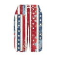 thumbnail image 7 of Roncen Women's Independence Day Printed Capri Pants - Sporty Casual Elastic DNatural​​string Waist with Functional Pockets & Side Slit Cuffs, 7 of 7