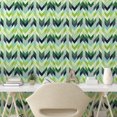 thumbnail image 3 of Ambesonne Chevron Peel & Stick Wallpaper for Home, Modern Herringbone Spots, 13"x36", Seafoam Green and Dark Blue, 3 of 6
