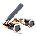 thumbnail image 3 of Qarigey Gafas de ópera Retro binoculares ópticos lente teatro cuerpo de Metal telescopio delicado multiusos mujeres niñas regalos Lentes Negro Manejar Qarigey AP018660-04B, 3 of 6