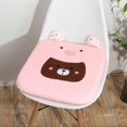 thumbnail image 2 of Cute Cartoon Animal Seat Cushion Memory Foam Chair Pad Removable Washable Home Bedroom Office Sofa Bed, 2 of 3