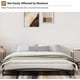 thumbnail image 3 of King size 6-pulgada heavy duty metal platform marco de cama con midfoot structure y arched design - no box spring, noise-free, 3 of 7