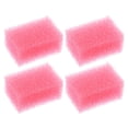 thumbnail image 1 of Shisuyan Texture Sponge Pink 4Pcs 2.4x1.6x1.2in, 1 of 9