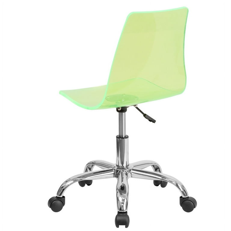 Acrylic outlet task chair