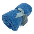 thumbnail image 3 of Frazada Home Trends 1 Pieza Borrego Azul, 3 of 4