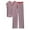 Wine, variant on cfhntfmh Womens Pajama Sets Modal 2 Piece Lounge Set Stripe Cap Sleeve Top with Long Pant Pj Set Comfy Nightwear(Pink,XX-Large)