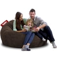 thumbnail image 1 of Puff Cama Queen Size 2 en 1 Baggy Chocolate180 x 150 cm Baggy Puff Baggy 2 Bed Queen Chocolate 180 x 150 cm, 1 of 4