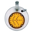thumbnail image 1 of United Pacific Miroir Chauffant Convexe en Acier Inoxydable 8 1/2 Pouces avec LED - Passager, 86506, 1 of 4