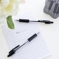 thumbnail image 5 of BAZIC Ballpoint Spencer Black Retractable Pen Soft Grip 1.0 mm, (5/Pack), 1-Pack, 5 of 7