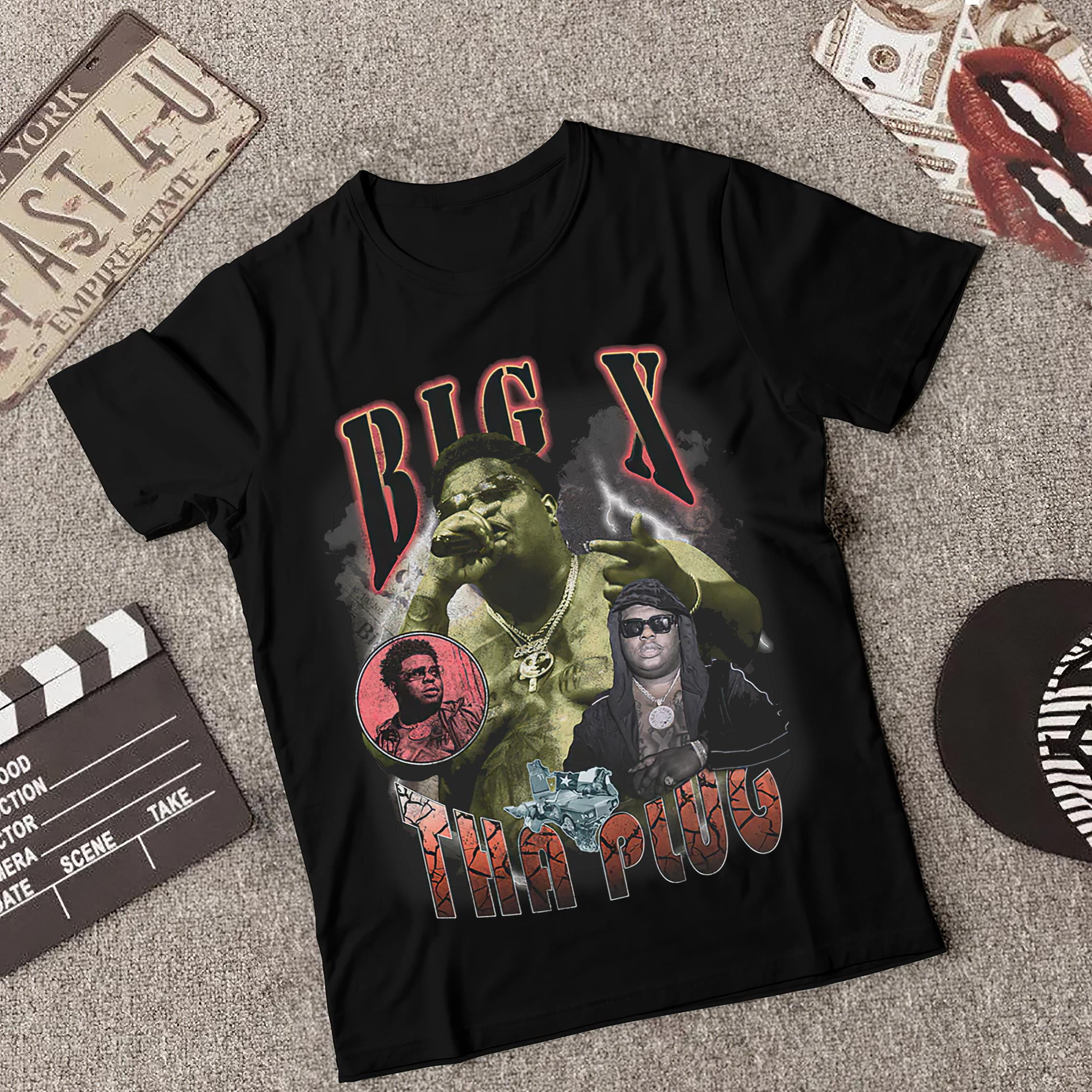 BIG X THA plug texas rap t shirt heavy weight merch