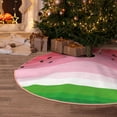 thumbnail image 5 of Bingfone Christmas Tree Skirt Mat Christmas Decoration Interior 36" -Watermelon, 5 of 6