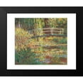 thumbnail image 2 of Monet, Claude 18x15 Black Modern Framed Museum Art Print Titled - Le bassin aux nympheas, harmonie rose, 2 of 5