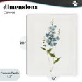 thumbnail image 4 of Stupell Industries Transitional Delicate Blue Sprigs Canvas Art, 16 x 20, by Sally Swatland, 4 of 8