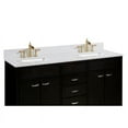 thumbnail image 7 of Altair Design 73 in. Stone effects Vanity Top in Jazz White with White Sink, 7 of 7