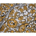 thumbnail image 5 of oneOone Polyester Spandex Gamboge Yellow Fabric Mandala Craft Projects Decor Fabric Printed By The Yard 56 Inch Wide-61, 5 of 6