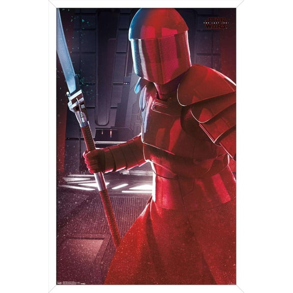 Star Wars: The Last Jedi - Praetorian Guard Wall Poster, 14.725" x 22.375", Framed
