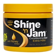 Shine n Jam® Extra Hold Conditioning Styling & Braiding Gel, 16 oz. Moisturizing, Unisex