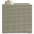 thumbnail image 2 of Modway Repose Outdoor Patio Armchair in Light Gray Beige, 2 of 3