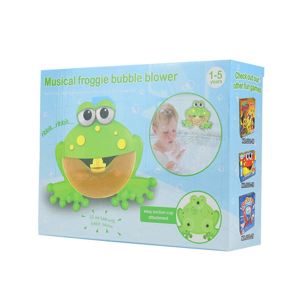 bath bubble machine frog