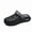 Black Gray, variant on 2026 Summer New Arrival Men'S Chunky Sole Anti Slip Clogs