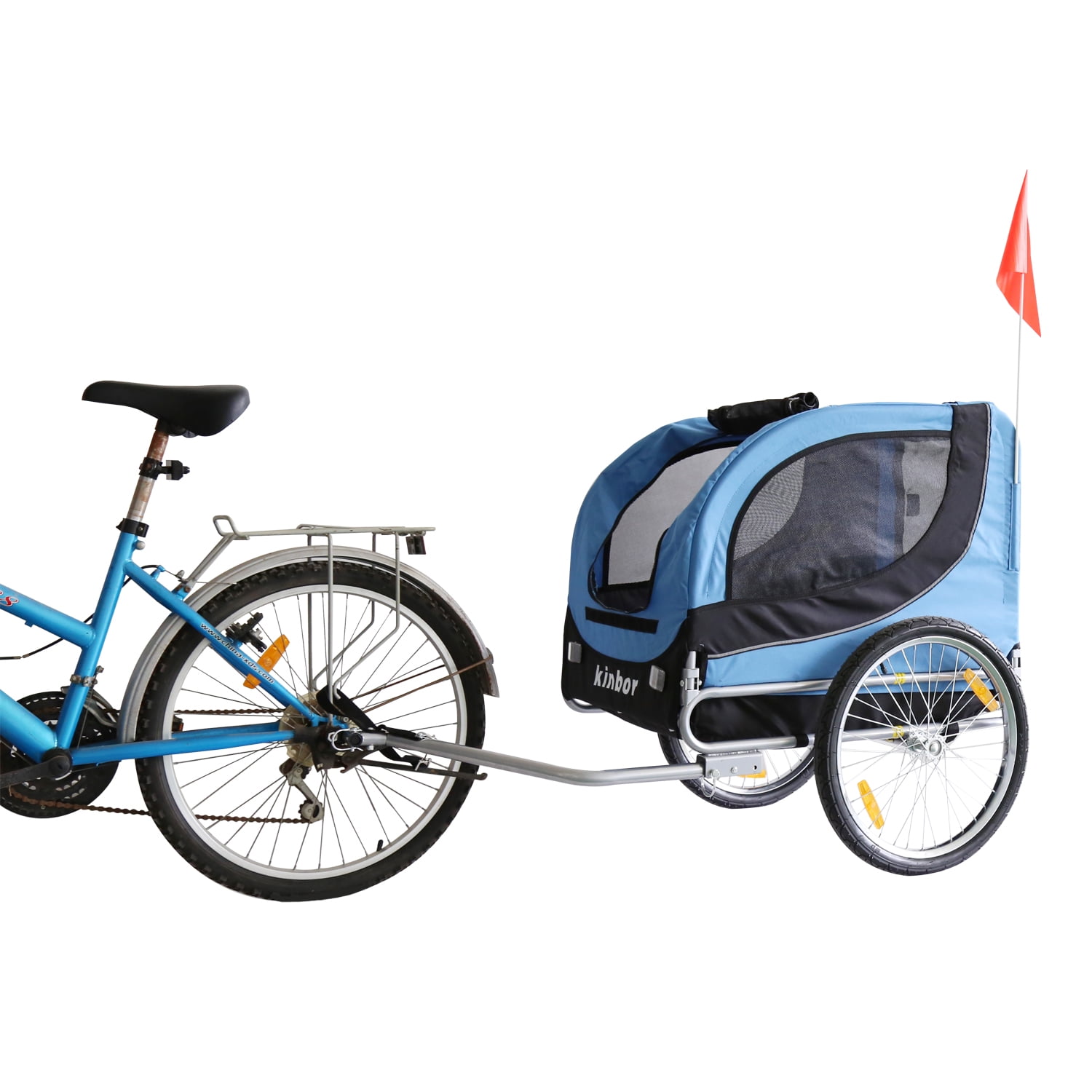 kinbor pet bicycle trailer
