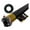 Black Cone (Left Hand Wound for Right Side), variant on Garage Door Torsion Spring 250 x 2 x 34 Black Cone for Right Side of Garage Door with Nylon Bushing| Precision E-Coating 5-Year Warranty Minimum 30,000 Cycles