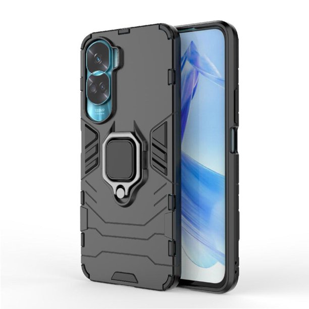 Funda para HONOR 90 Lite con Soporte Anillo Giratorio 360° y Protección Resistente a Golpes y Caídas
