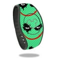 thumbnail image 1 of Carbon Fiber Skin Decal Wrap Compatible With Disney MagicBand 2 Why So Serious, 1 of 2