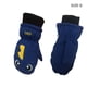 thumbnail image 2 of Niños Mittens Invierno Impermeable A prueba de agua Niños Cálidos Fácil Accesorios Comfortables Dibujos animados Cómodos Impreso para Clima Frío Azul Oscuro S 3 pares kenally HA059221-19B, 2 of 6