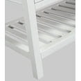 thumbnail image 2 of Design Element London 54" Single Sink Bathroom Vanity Set in White with White Carrera Marble Top, 2 of 10
