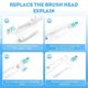thumbnail image 4 of 20 Cabezales de Repuesto para Cepillos de Dientes Crossaction 4733, 4734 y 4732 Dual Clean. Limpieza Profunda de los Dientes., 4 of 7