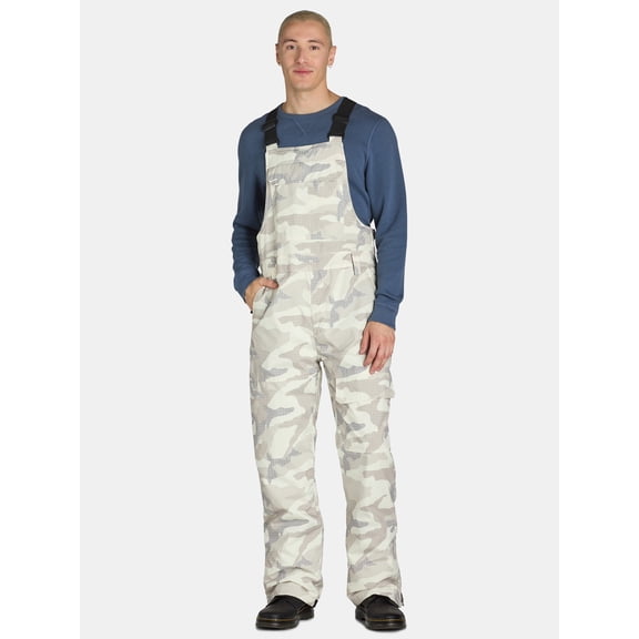 Tec-One Men's Pongee Shell Ski Snowboard Bib