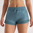 thumbnail image 3 of Athletic Running Shorts for Women Lightweight Breathable Elastic High Waist Moisture Wicking Workout Yoga Gym Shorts, 3 of 6
