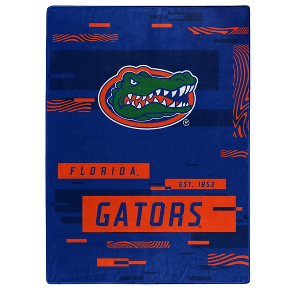 The Northwest Group Florida Gators 50" x 60" Digitize Raschel Throw Blanket