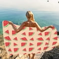 thumbnail image 1 of Wmhnj Toalla de playa de microfibra resistente a la arena de 76 x 152 cm, de secado rpido, ligera y compacta, para viajes, para piscina, natacin, camping, yoga, picnic, spa y gimnasio., 1 of 9