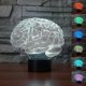thumbnail image 1 of Halloween Decor 3D Human Brain -Cerebellum Model Table Lamp 7 Color Changing Led Night Light Gift, 1 of 5
