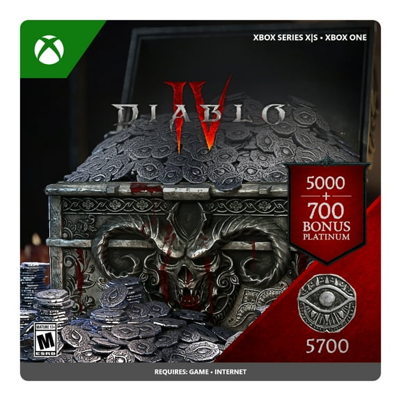 Diablo IV 5700 Platinum - Xbox One, Xbox Series X|S [Digital]
