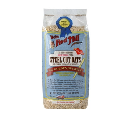 Bobs Red Mill Whole Grain Steel Cut Oats, 24 Oz