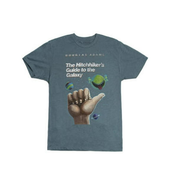 The Hitchhiker's Guide to the Galaxy (Indigo) Unisex T-Shirt Large