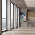 thumbnail image 5 of Epic Graffiti 'Living Radiance' by Fusion Idol Arts, Canvas Wall Art, 40"x60", 5 of 8