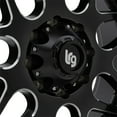 thumbnail image 4 of Lrg Rims LRG 104, 20x9 with 8 on 170 Bolt Pattern - Black and Milled 10429070900, 4 of 5