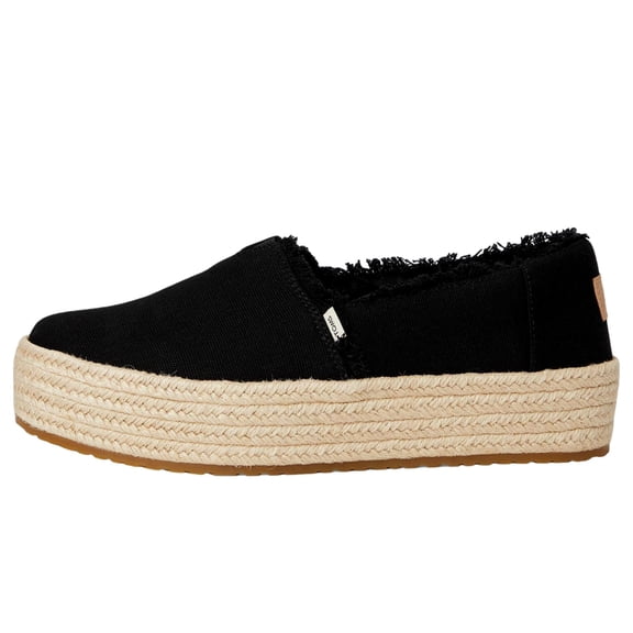 Toms Valencia Black 1  10021914 Women's Size 9