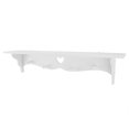 thumbnail image 3 of Storage Rack, Wall Hanging Shelf White Shelf, 24x4.5x1.1 Inch Storage Supplies For Household For Bedroom Storage Tool, 3 of 8