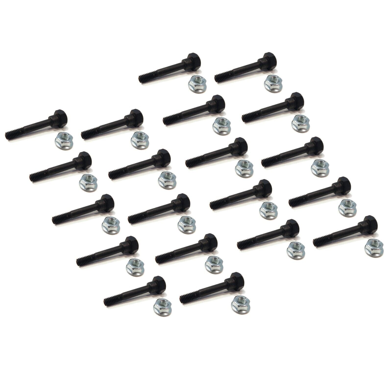 The ROP Shop (Pack of 20) Shear Pin Bolt & Nut for Honda HS80K1