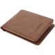 thumbnail image 1 of Cartera para hombre con bloqueo RFID, estilo vintage, de cuero genuino, delgada, con pinzas para billetes, monedero corto plegable., 1 of 6