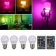 thumbnail image 5 of Bombillas RGB ANGGREK Ahorro de Energía Alta Eficiencia Dormitorio pasillo, 5 of 8